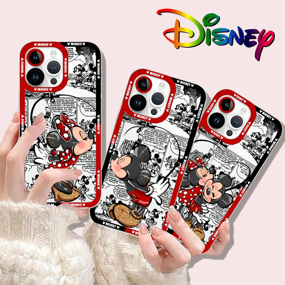 

Disney Mickey Mouse Minnie Clear Soft Phone Case For Xiaomi POCO X5 X4 X3 NFC GT M4 M3 F3 11 11T PRO LITE NE 5G Silicone Cover