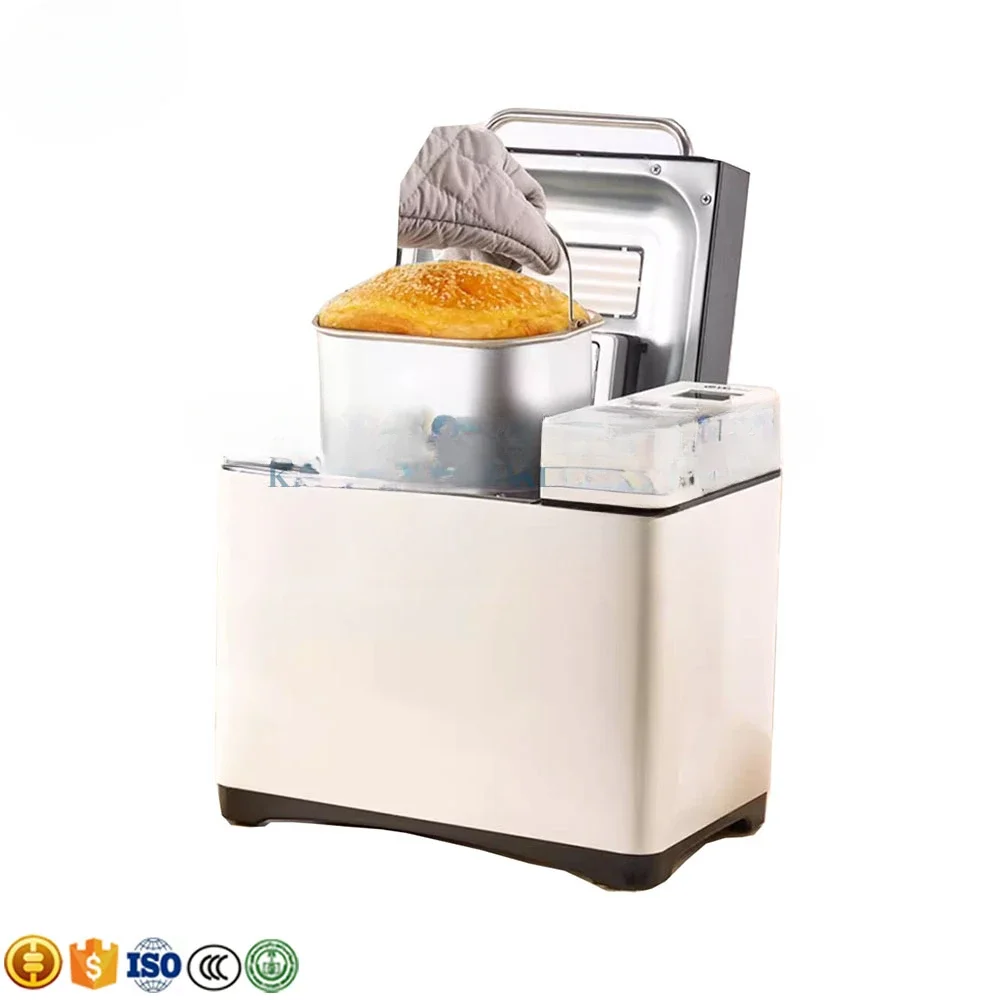 Household Bread Machine Fully Automatic Multi-function Kneading Small And Dough Fermented Breakfast Toaster Bread Making Machine
