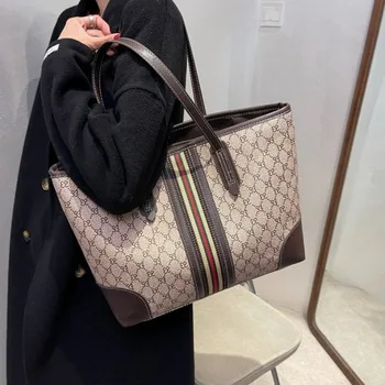 Elegante Borsa Fasciatoio in Pelle Semplice e Alla Moda, Borsa a Tracolla da Donna, Borsa di Lusso di Marca Designer Famosa a Parigi, Superstar