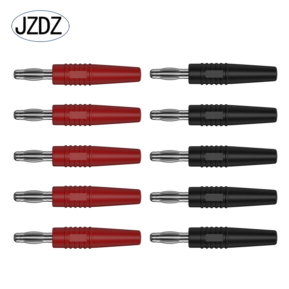 JZDZ 10pcs 3mm 바나나 플러그 바나나 핀 전기 커넥터 테스트 액세서리 10008