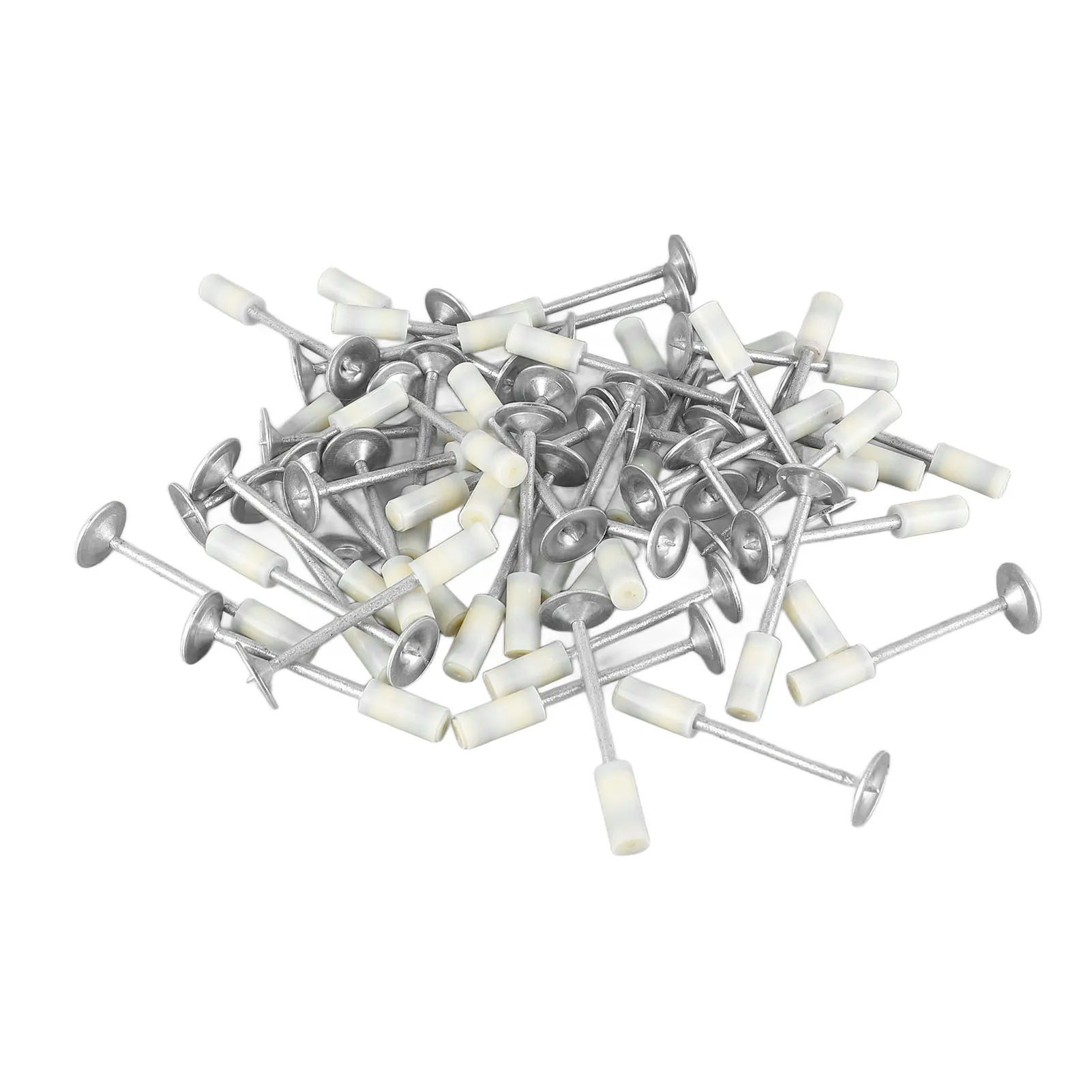 Clous Muraux En Acier Carbone - 2x20 Mm - Noir - Lot De 400 Pièces - Uxcell