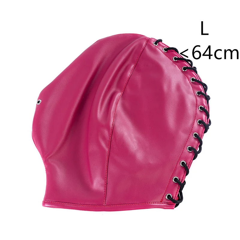 Leather Full Face Mask for Party Cosplay and Halloween