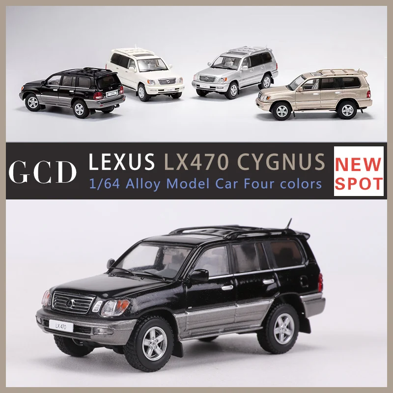 Lexus LX 470 landcruiser100 ランクル 1/64 黒 Lexus LX 470 landcruiser100 ランクル 1/64 黒 Lexus LX470 by GCD