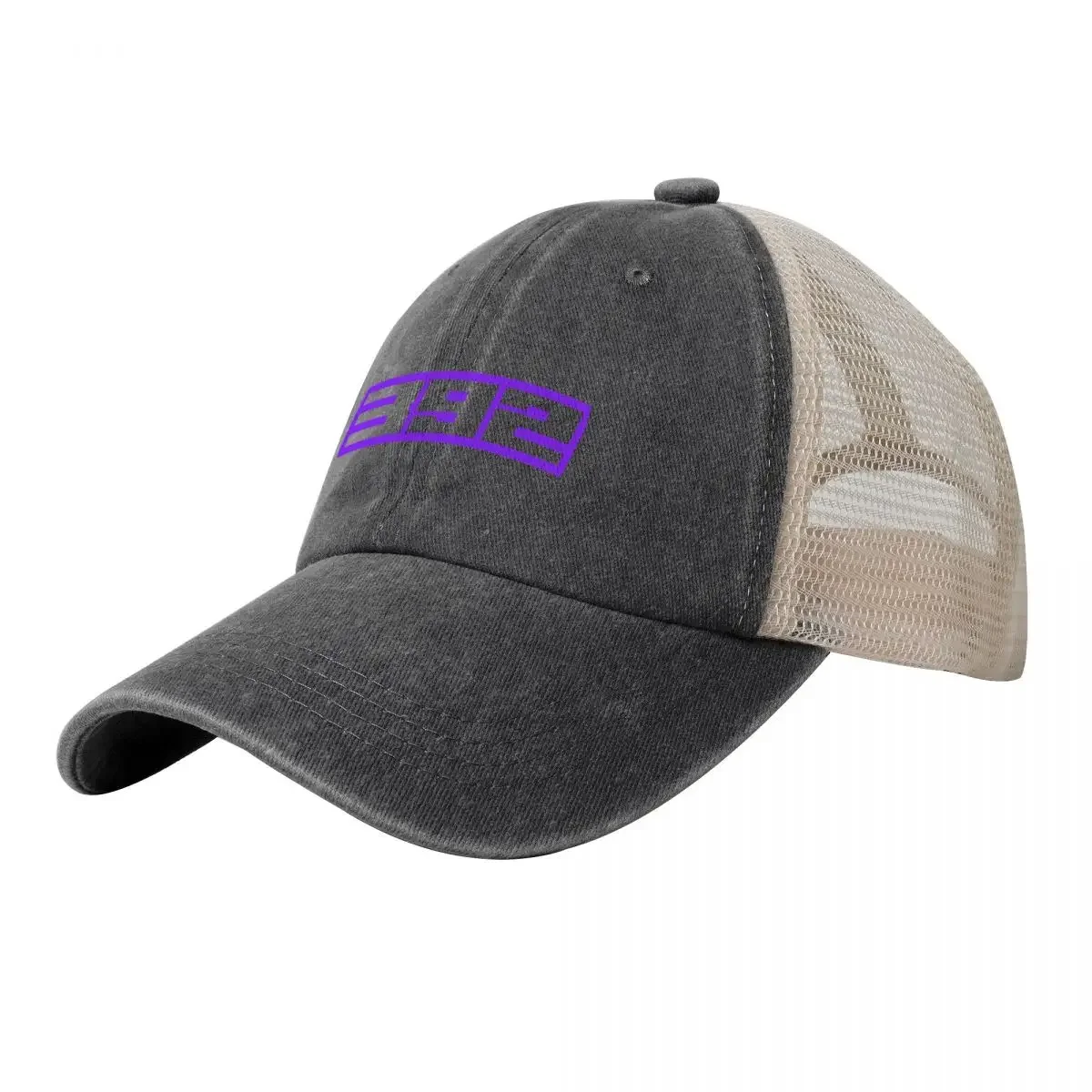 

392 - Purple Cowboy Mesh Baseball Cap Sun Hat For Children |-F-| Hat Baseball Cap Baseball Men Women's