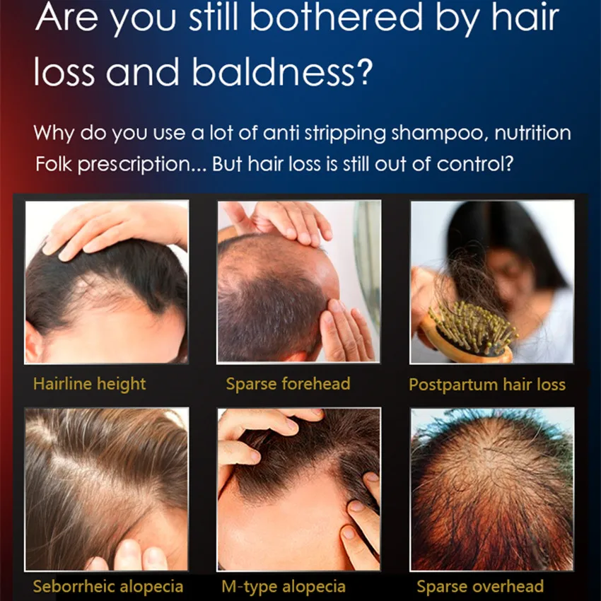 Lézeres hajnövesztő fésű Elektromos hajnövesztő fésű Vörös fényű kezelés Fejmasszírozó hajkefe RestoreTherapy hajhullás elleni eszköz_voghion.com