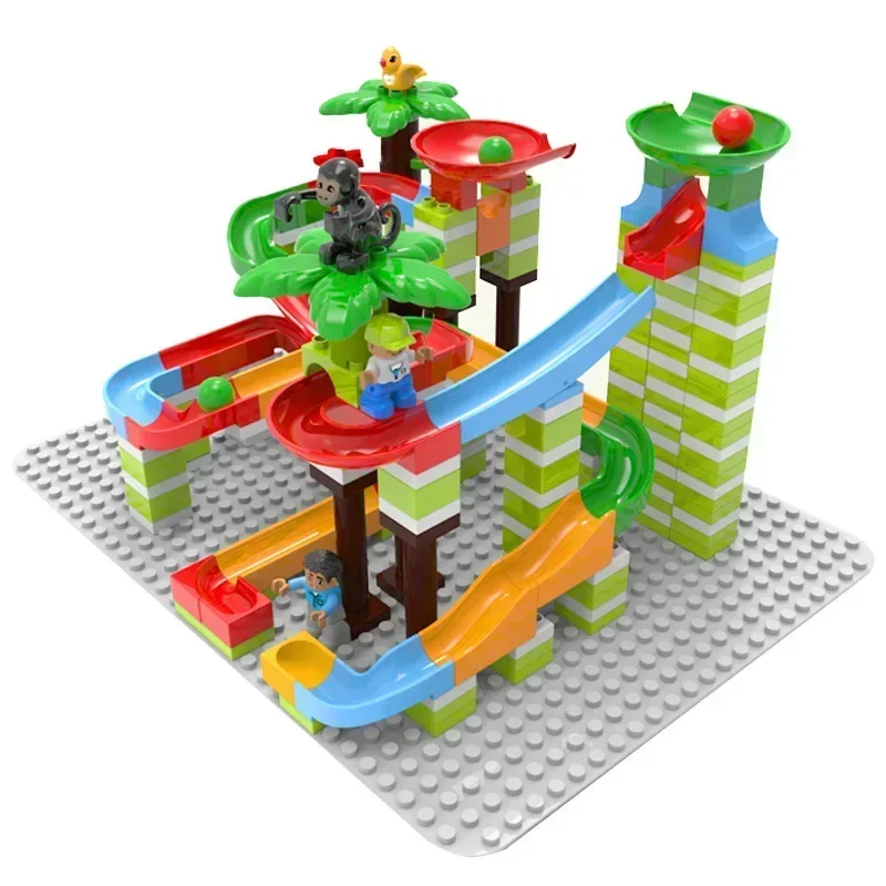 Big Size Building Blocks Marble Race Run Maze Games Compatible