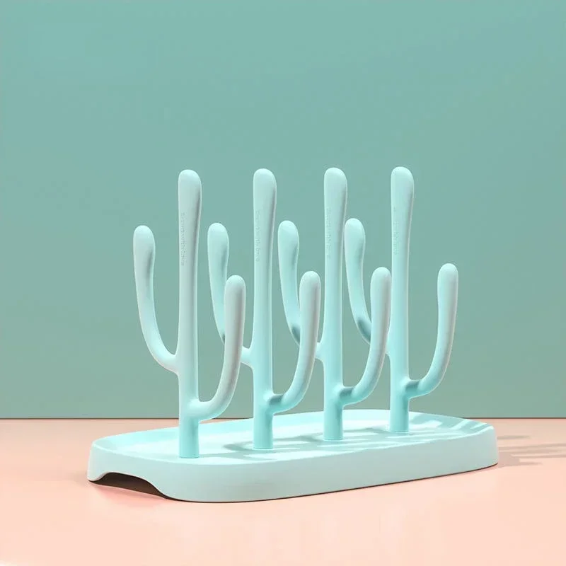 Baby Bottle Drying Rack Feeding Cup Cleaning Nipple and Accessory Storage Detachable Drying Cup Rack