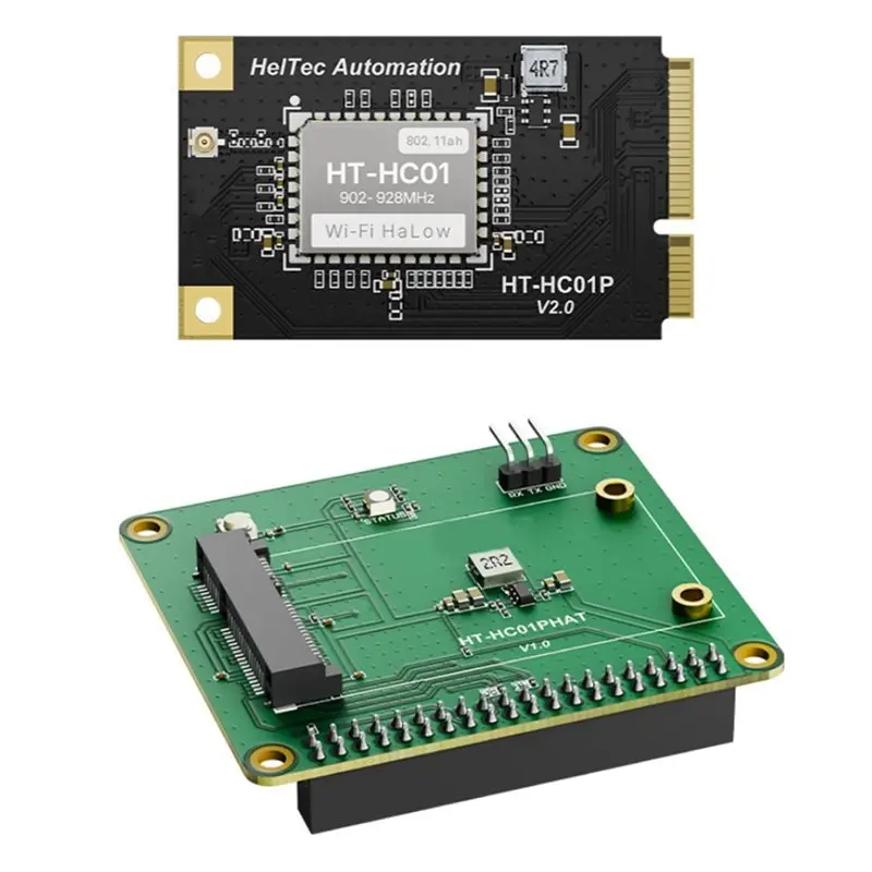 【사이버 먼데이】HC01P V2 Wifi Halow 모듈 미니 Pcie 인터페이스 902-928Mhz HT-HC01PHAT HC01P 베이스플레이트 포함