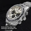 Tactical Frog Watch For Men 41mm Chronograph VS75A Solar Quartz Movement Sapphire C3 Luminous 200M Waterproof Men's Watch 3