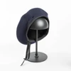 Men Women Unisex Breathable Wool Beret Military Training Camp Guard Soldiers Beret Cap with Adjustable ribbon and eyelet 3