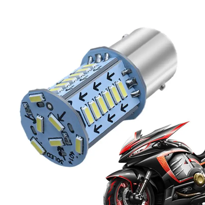 

Motorcycle LED Flashing Bulbs Brake Light LED Tail Light Bulb Compact Appearance Tail Lights Bulb Turn Signal Brake Light