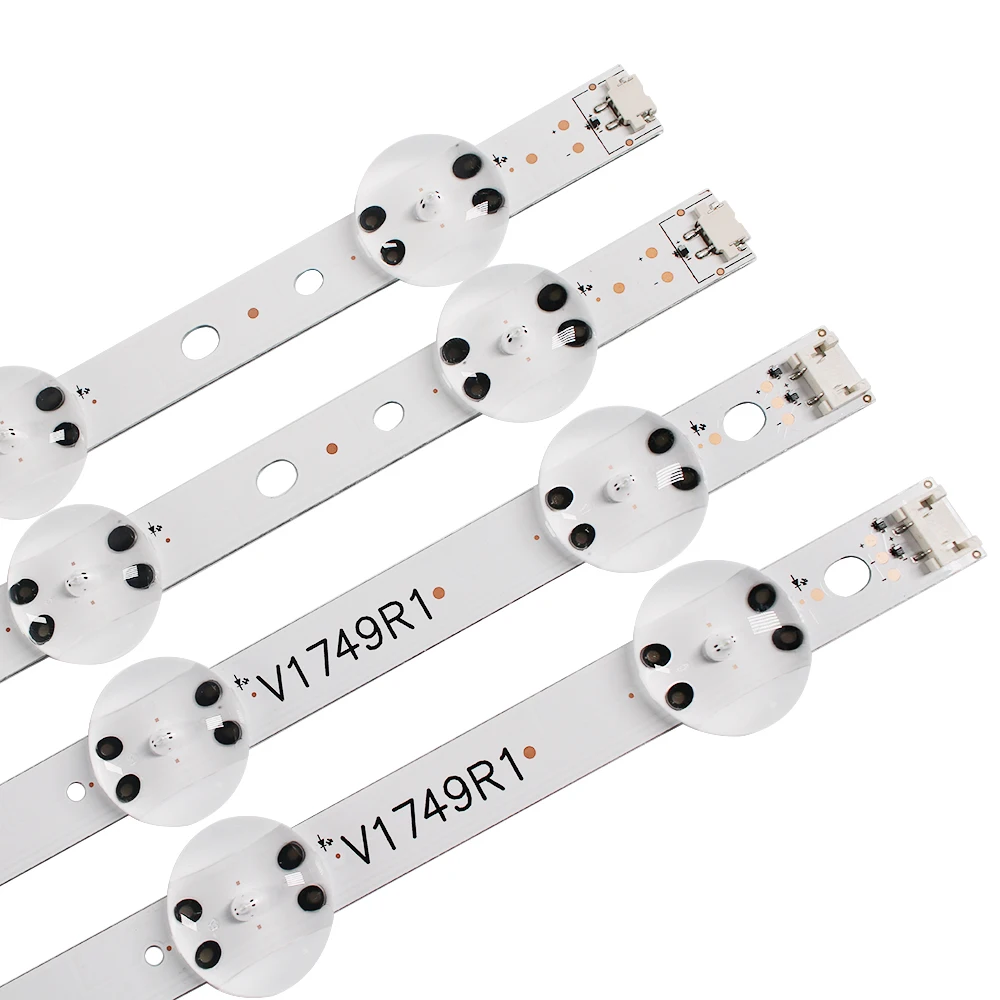 Kit de Tiras Led para tv lg 49uj651v 49uv340c ub 49uj6500 Lc490dgg 6916l 2862a 2863a V17 49 l1 Mais r1 100 Novo Unidades
