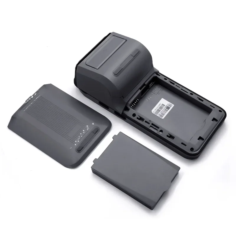 모바일 GPS 무선 NFC/4G/WLAN 대형 화면 4코어 2.0Ghz 2G+16G 휴대용 58mm 영수증 프린터 POS 기기 (계산원용 H3)
