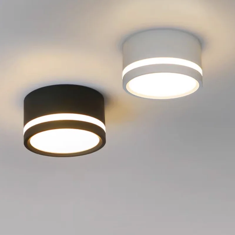 Surface mounted LED downlight side luminescent ceiling light 5W 7W 9W 12W 15W Nordic style dimmable LED downlight spotlight led downlight recessed ceiling spotlight ceiling lamps