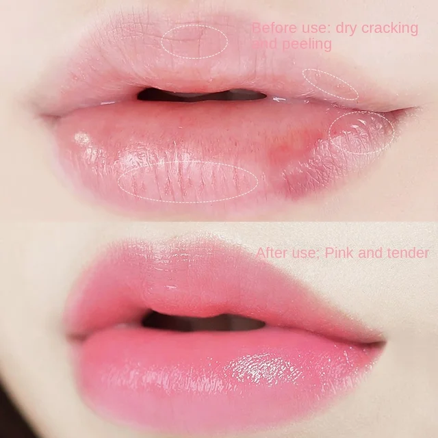 AGAG Warm Change Lipstick Lip Balm Female Moisturising And Nourishing Make Up Korean Lip Stick