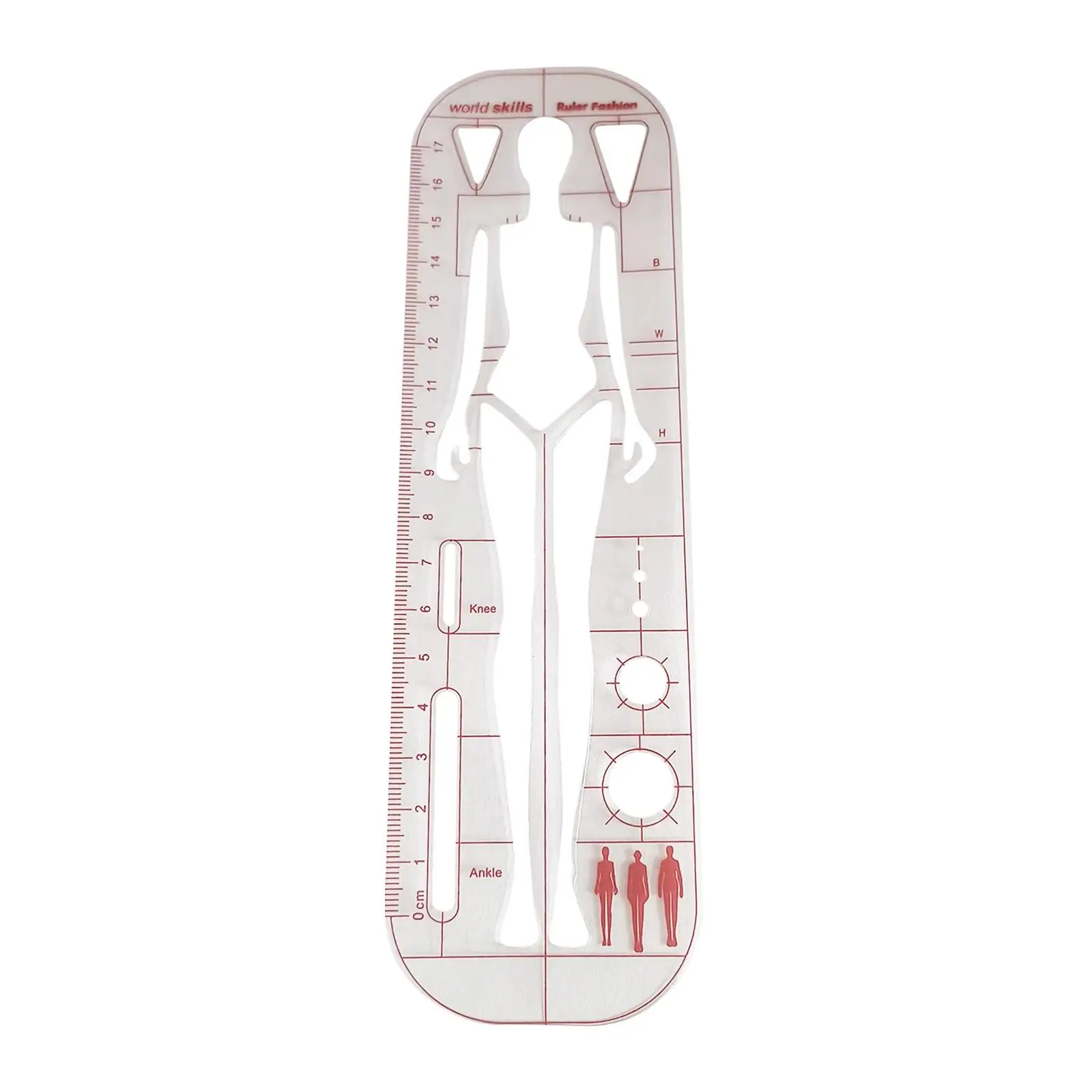 Tailor DIY Quilting Sewing Drawing Template Fashion Ruler Flexible Plastic Ruler Set for Dressmaking Pattern Marker