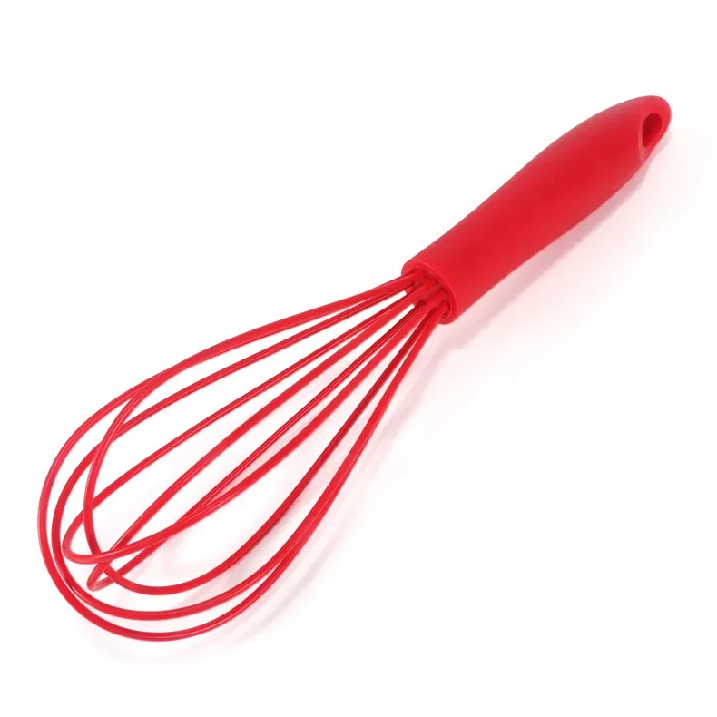 Hand Egg Tools Mixer Silicone Balloon Whisk Milk Cream Frother Kitchen Utensils for Blending Stirring 26cm egg mixer