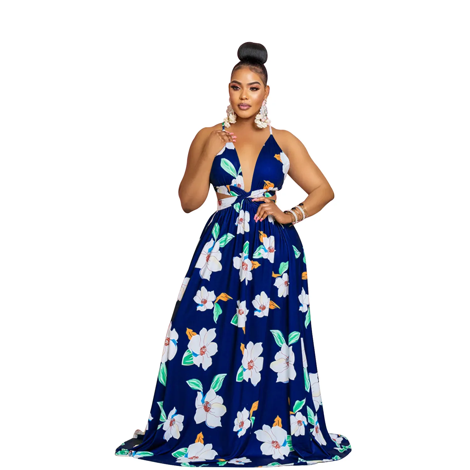 Sexy Elegant Women Summer Long Dress Female Camis Robe Girl's Backless