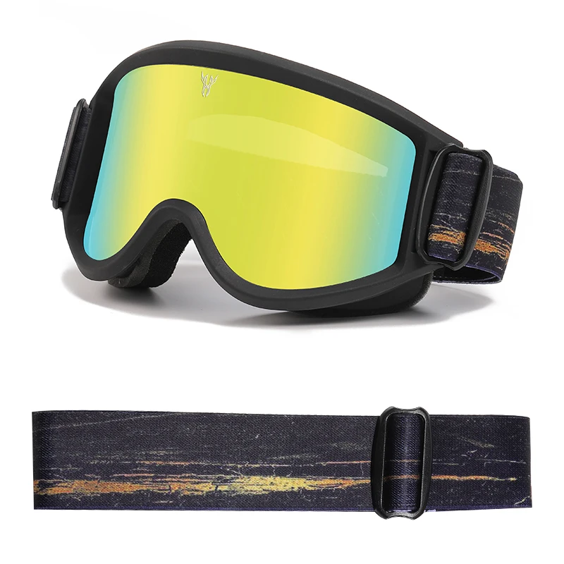 Skiing Goggles Windproof Cycling Motorcycle Goggles Winter Anti-Fog Snowboard Ski Glasses Ski Mask Tactical Goggle Sunglasses 3