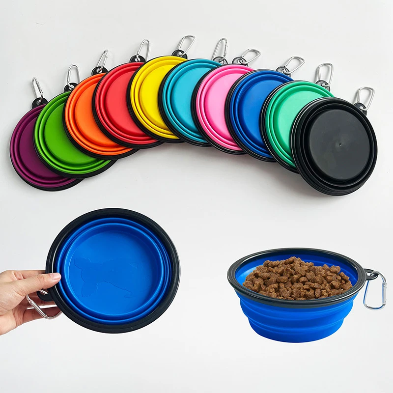 Pet Dog Bowl Collapsible Dog Water Bottle