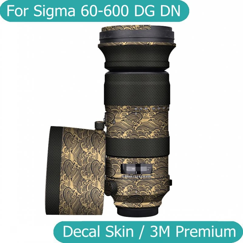 For Sigma 60 600 DG DN OS Decal Skin Vinyl Wrap Film Camera Lens Body