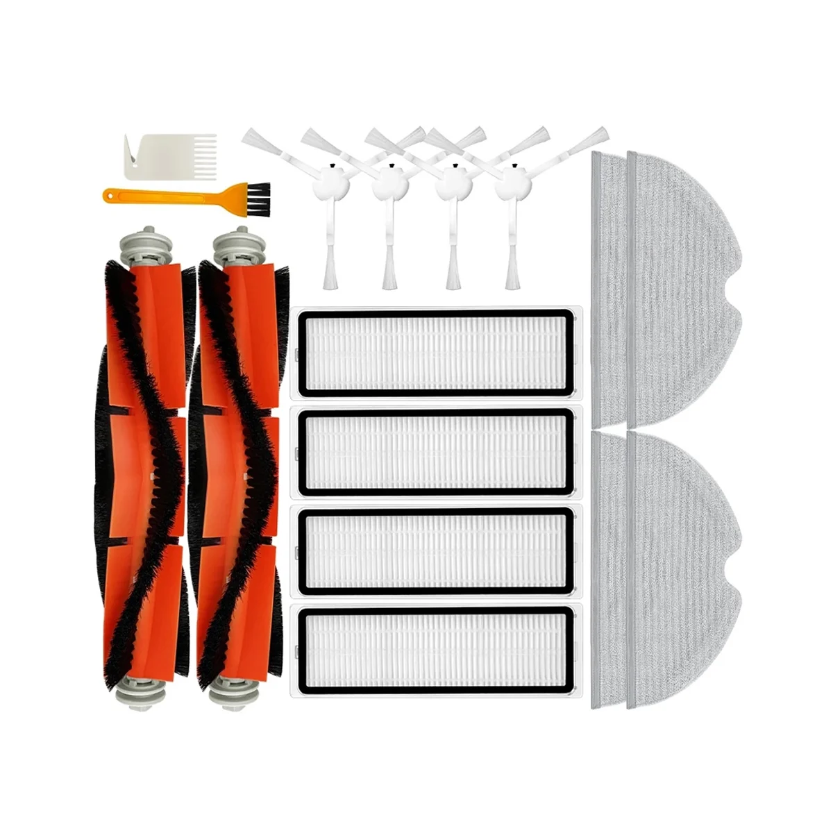 

For Xiaomi Mijia 1C 2C 1T Mi Robot Vacuum Mop Dreame F9 Parts Accessories Main Side Brush Hepa Filter Mop Cloth Rag