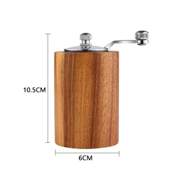Handcrafted Wooden Adjustable Spice Grinder (Pepper Grinders)