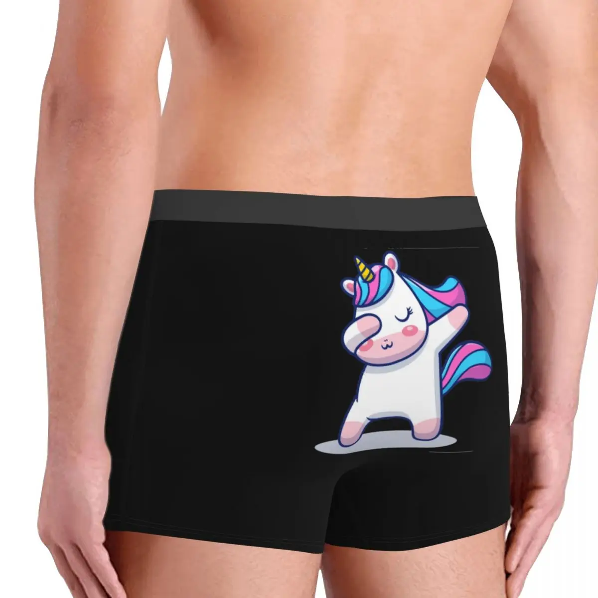 Exotic Smalls Divertidos De Unicornio For Sale Spring Wearable Men's Boxer Briefs Cute Funny Novelty 4