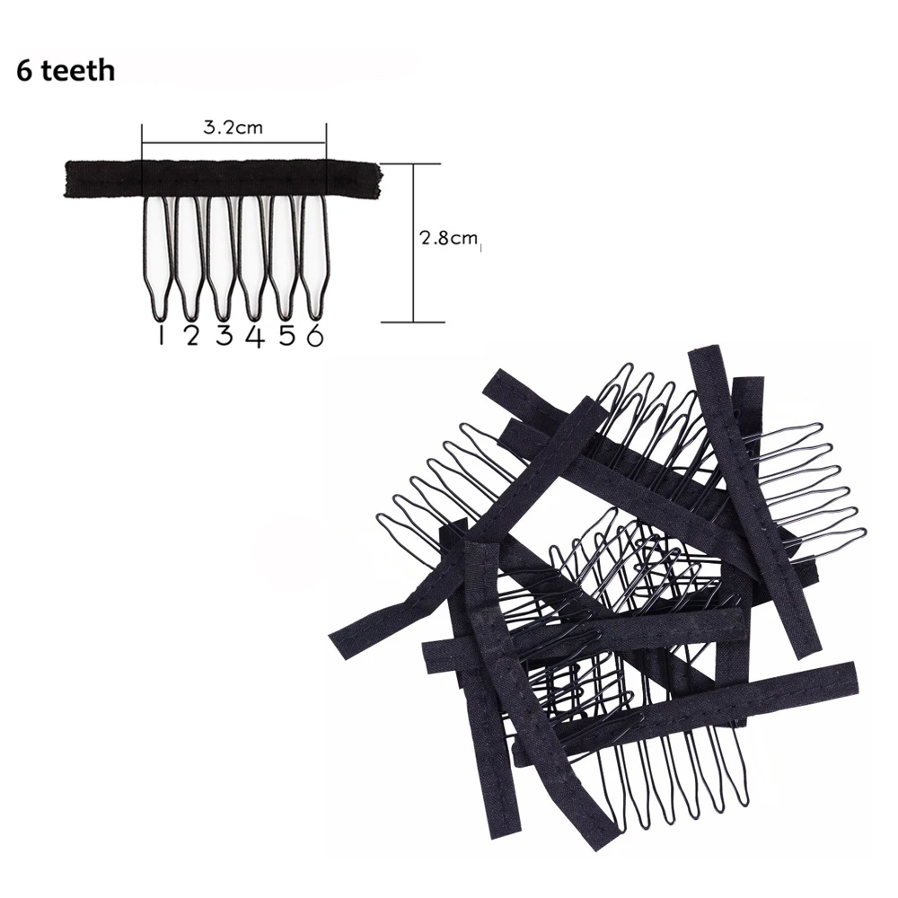 10pcs 6teeth
