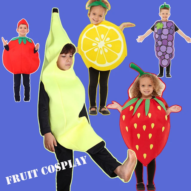 Funidelia  Apple Costume for boys and girls Fruit, Food