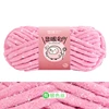 10mm Thick Shiny Silk Chenille Yarn, Hand Woven Scarf, Blanket, Doll, Slipper Crochet Thread, 100g 32m Knitting Wool Yarn Bulk 6