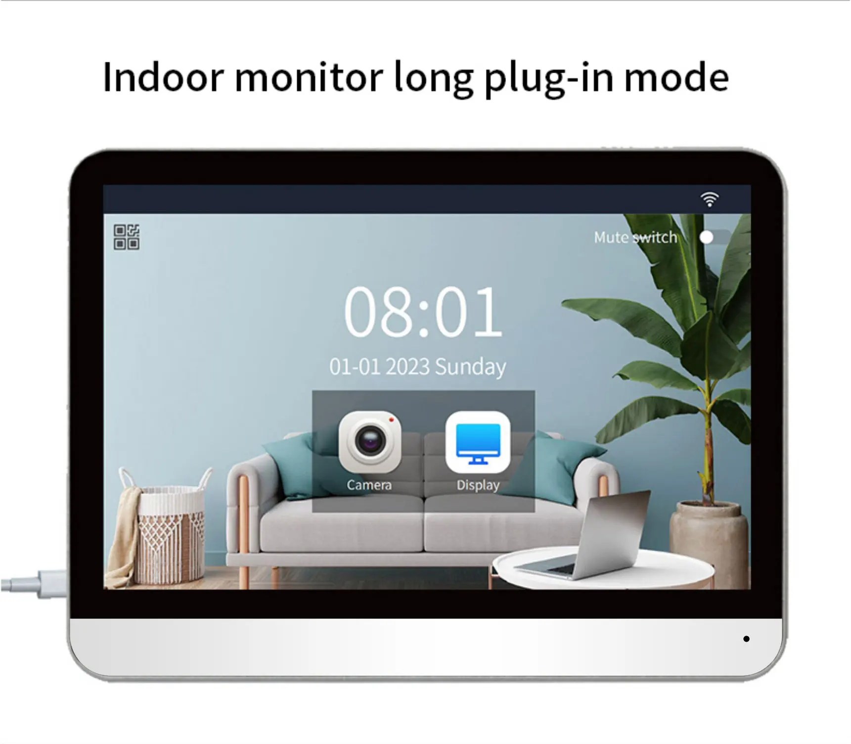 ANJIELO Tuya Smart 1080P Wireless Video Intercom System for Home Apartment Doorb