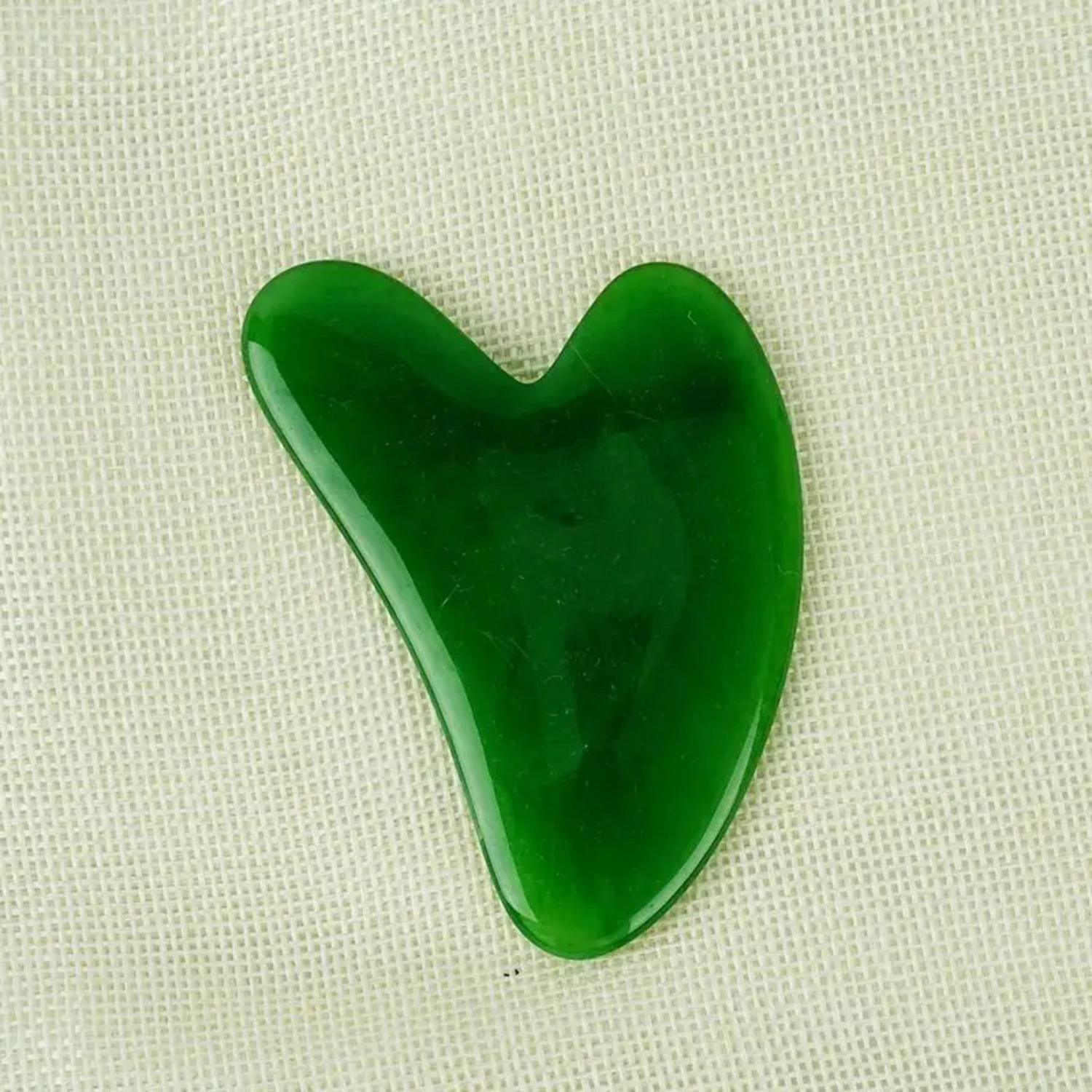 Heart-shaped Therapeutic Gua Sha Board Body Massage Scraping Tool-Natural Quartz Beauty Essential Healing Experience for Face