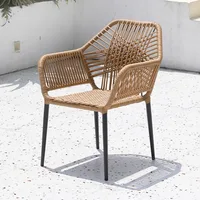 Modern Rattan Patio Furniture Set – Outdoor Dining, Pool Armchairs, Coffee Table, High-Quality Backyard Home Decor - Image 6