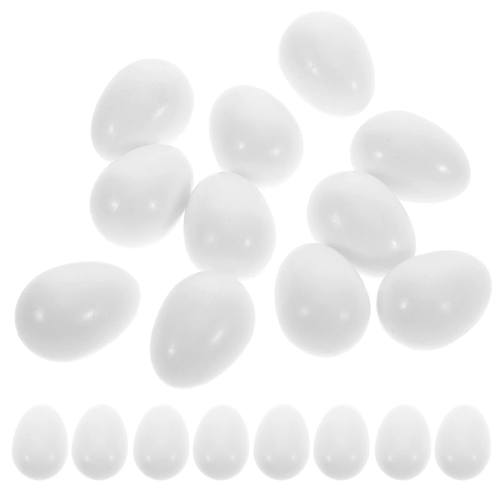 Parrot Fake Eggs 30 Pcs Small Bird Pigeon Dove Hatching Aids Solid Fertility Control