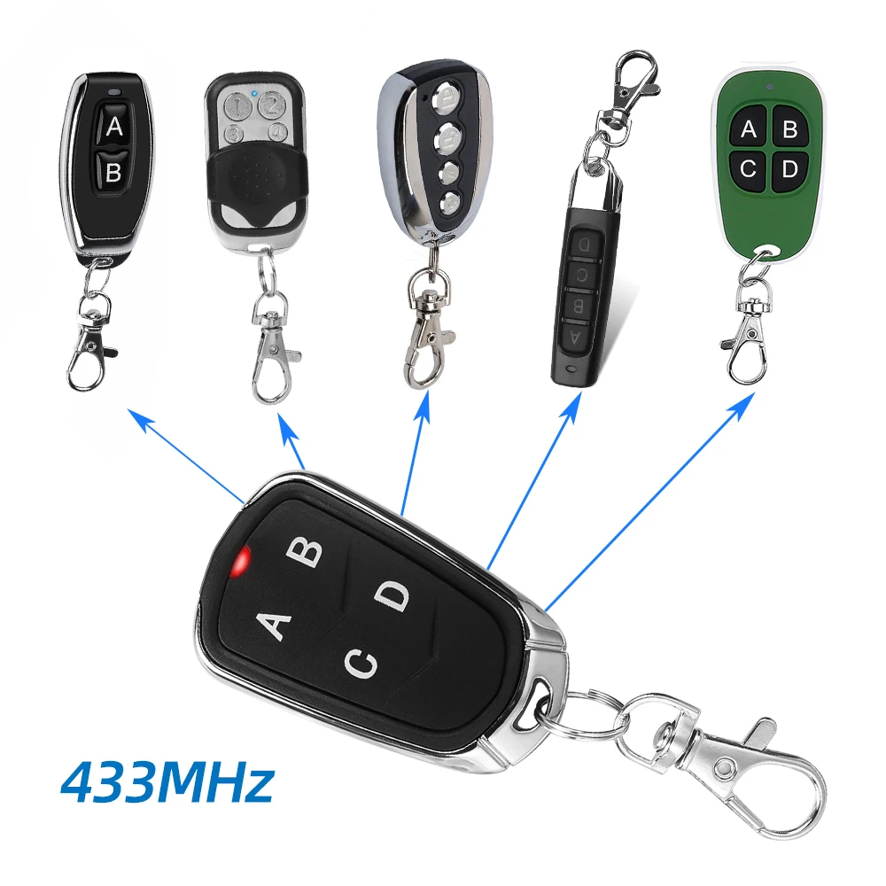 433Mhz   RF   4 ä ڵ   Ƽ 귣, 433.92MHz  Ѹ ڵ Ʈ , 20 ǽ