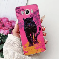 New Fashion Painted Slim Phone Case - Soft Protective Bumper Cover - Galaxy J7 2016 (953)