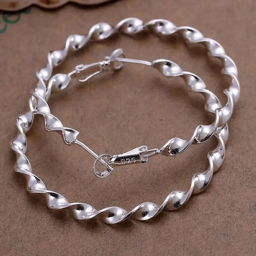 Рисунок 5 - Женские серьги-кольца из серебра 925 пробы