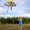 8 Sets Kite Childrens Toys Children’s Outdoor Games Kids Boy Butterflies Colorful for Triangle Rainproof Silk 3