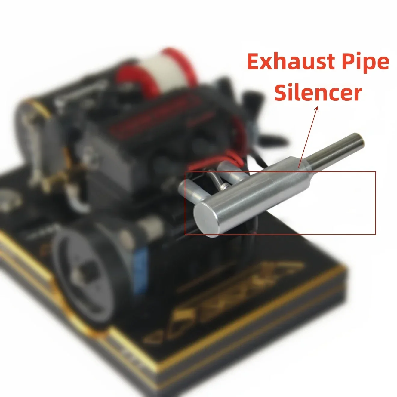 98mm Exhaust Manifold Pipe Silencer for TOYAN FS-L200 Nitro Engine Model Accessories Kit 6