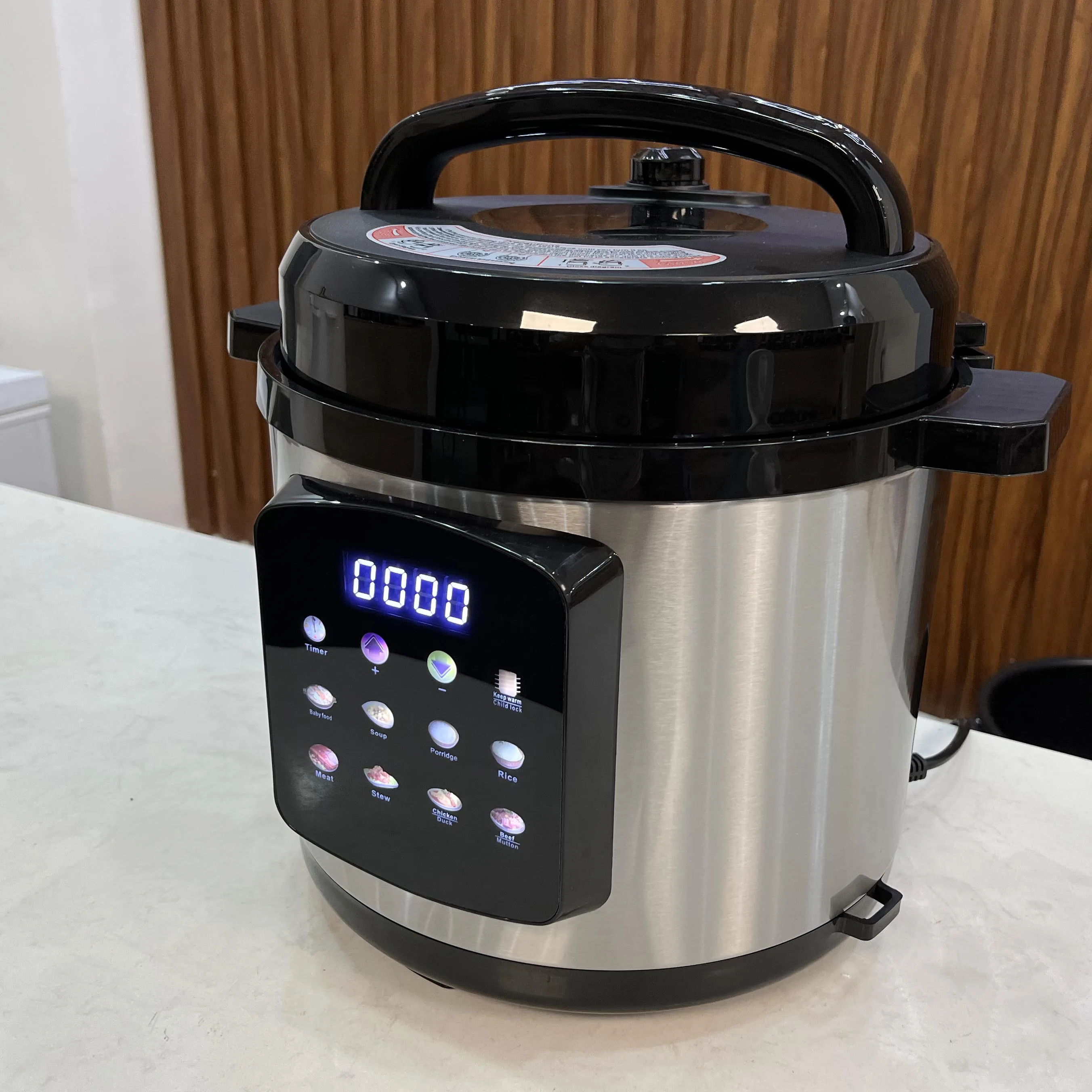 Directly Price Fast Cookers Stainless Steel Aluminum Inner Rice Multicooker Electric Pot High Pressure Cooker