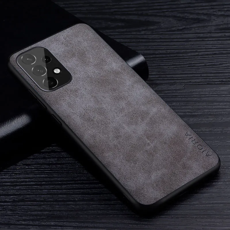 Premium Scratch-Resistant PU Leather Case - Solid Color Cover