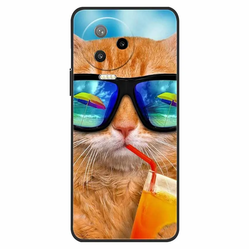 Premium Black Soft Silicone TPU Phone Case