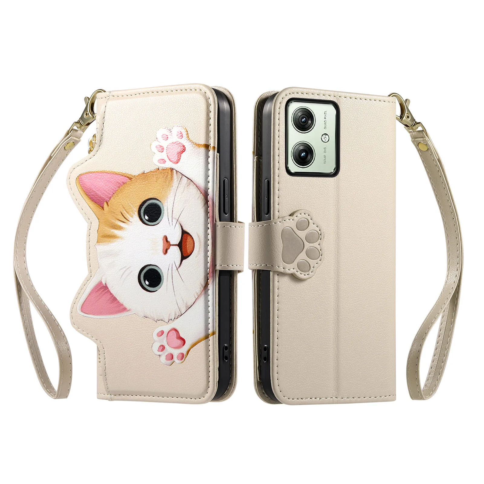 Stylish Crossbody Wallet Phone Case