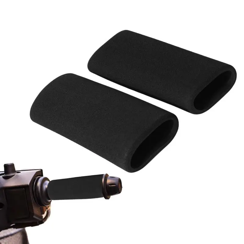

Motorcycle Anti-Slip Grip Caps Sponge Bikes Handlebar Shock Covers Durable Sun-Resistant Grip Caps For Motorcycles Accessories
