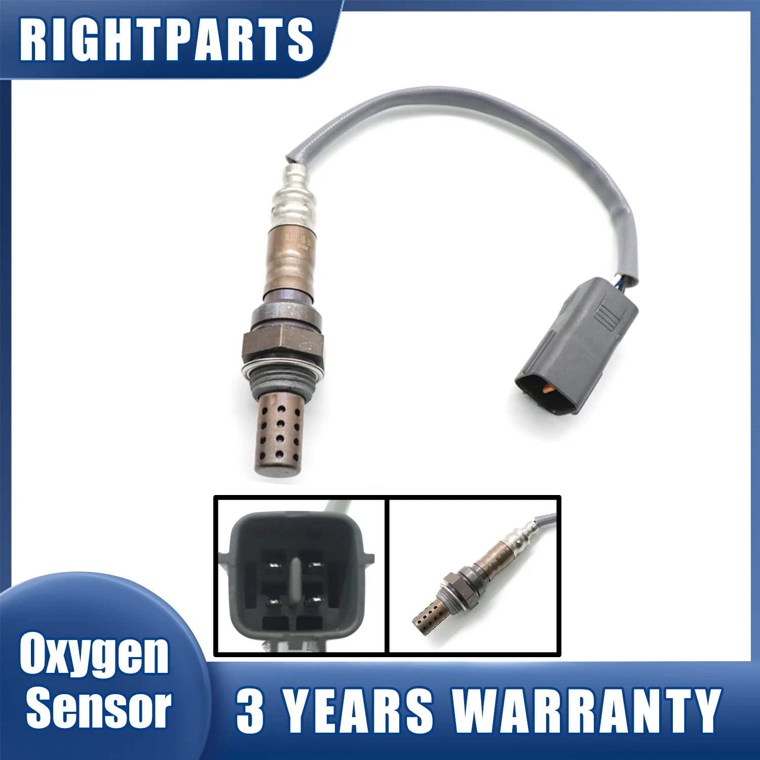 

RIGHTPARTS N3H1-18-861B DOX-0330 Lambda Oxygen Sensor N3H118861B N3H318861B For 2003-2008 MAZDA 3 1.4L 1.6L For MAZDA O2 Sensor