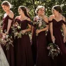 Bridesmaid Dresses Wedding Party For Women 2022 Elegant Black Satin A Line Long Night Woman's Evening Formal Gowns