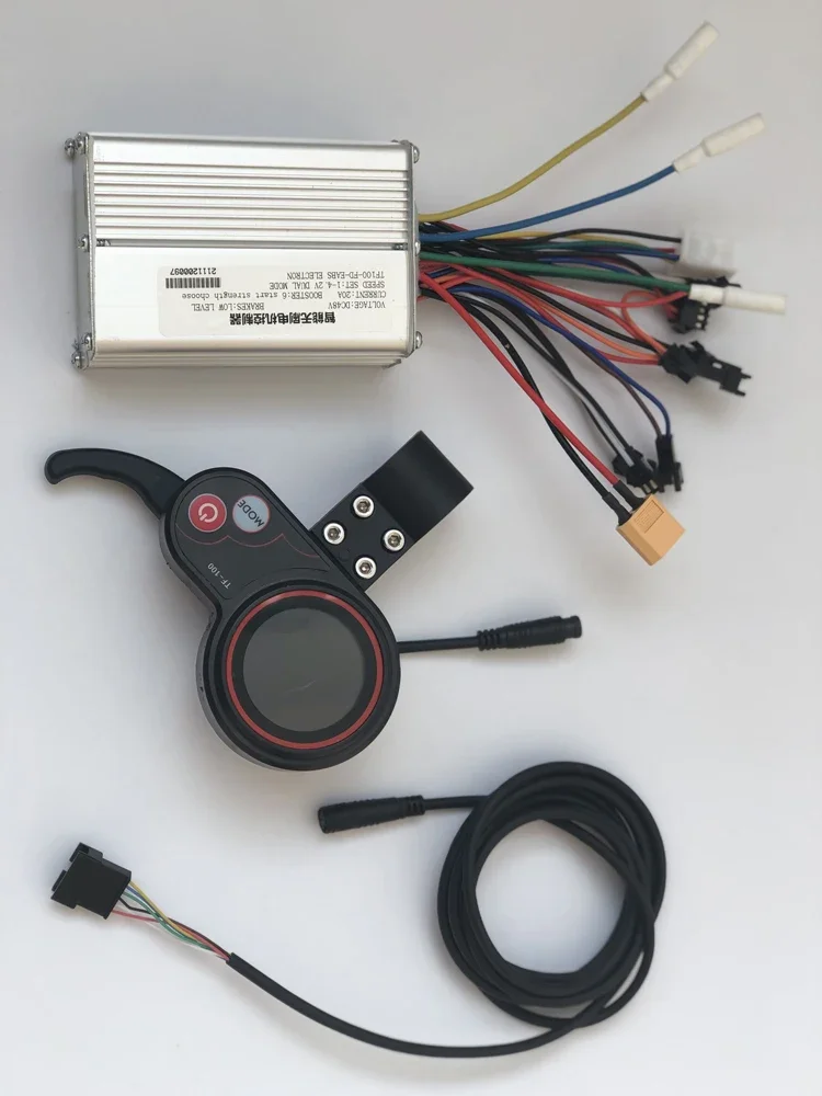 

48V 20A TF100 Electric Bike Controller with LCD Display for E-bike Electric Scooter Intelligence Brushless Motor Dual Mode Speed