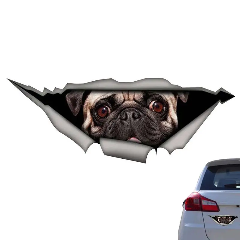 

3D Автомобильная наклейка с подглядывающим эффектом, милые наклейки, глаза, украшение, наклейка на окно, имитация грузовика