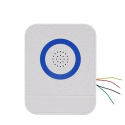 4 fios com fio branco campainha dc12v campainha da porta de controle acesso eletrônico dingdong ringtone botão do anel para o sistema de segurança em casa